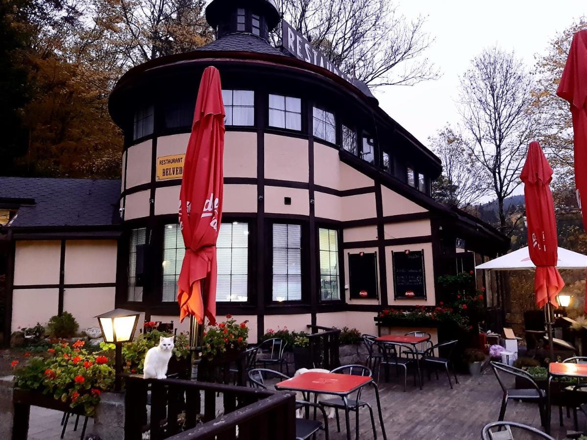 Penzion a Restaurace Belveder Jáchymov Exteriér fotografie